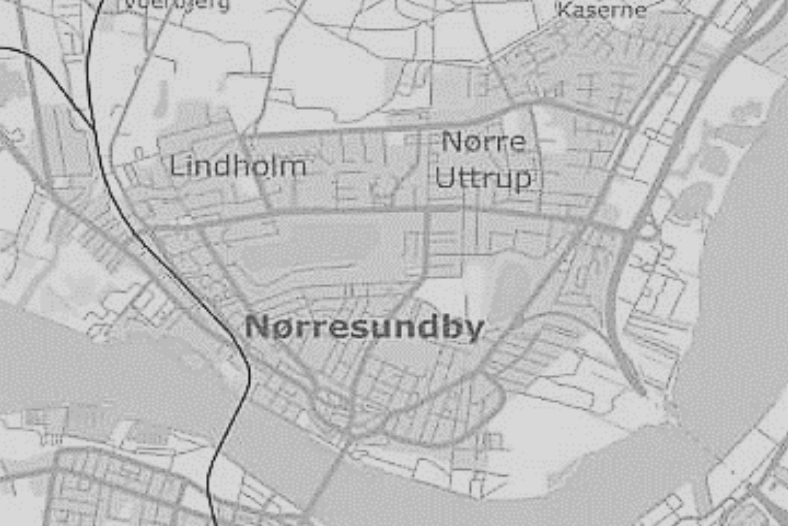 billede af kort over nrsundby